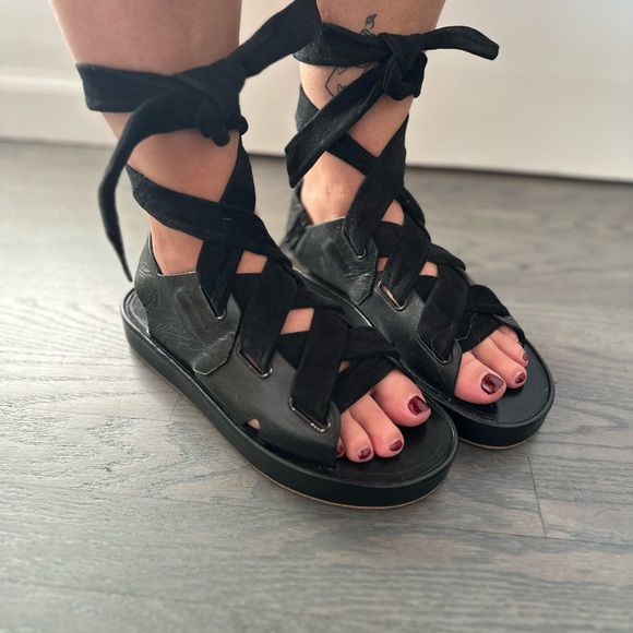 Rag and Bone lace up sandal from a sample sale! - Picture 3 of 7